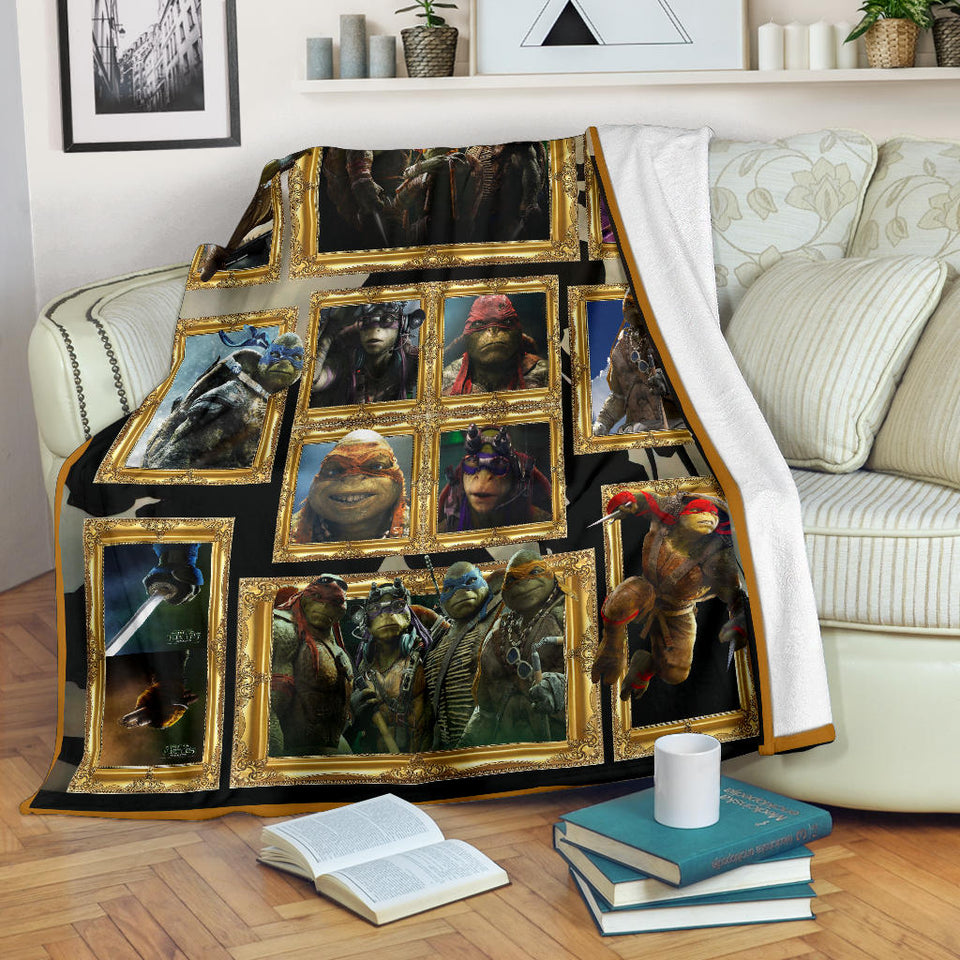 Ninja Turtle 01 3D Quilt copy