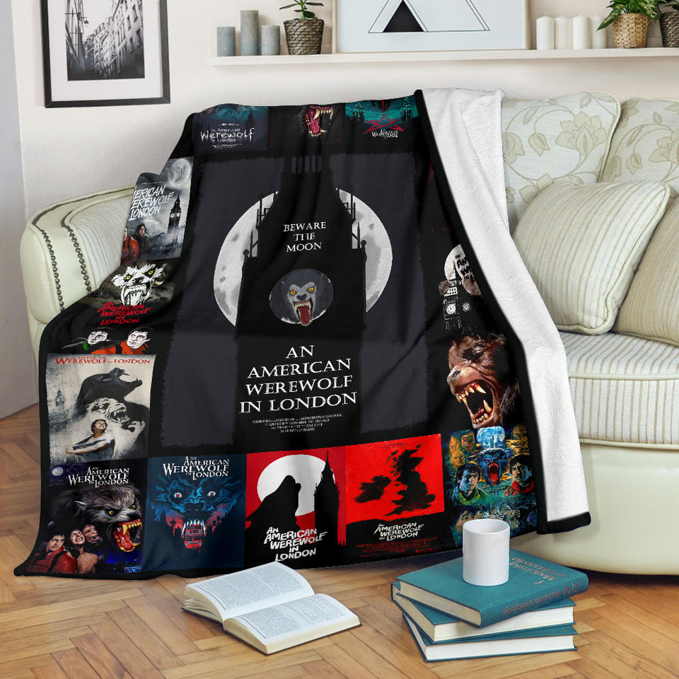 American Werewolf In London Blanket copy