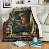 Fox - Fox On Tree Quilt