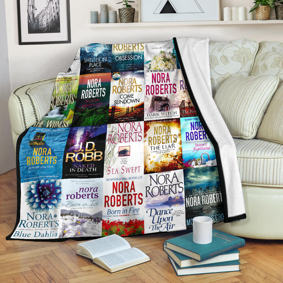 Nora Roberts Books Quilt copy