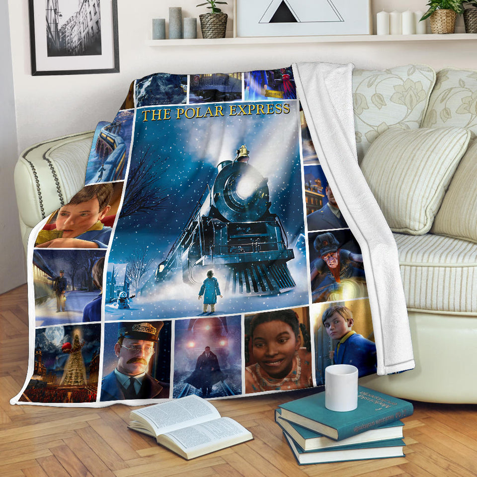The Polar Express Blanket