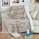 Grandma Blanket Throw for Kids Grandpa Mom