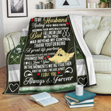 Fishing Blanket To My Husband