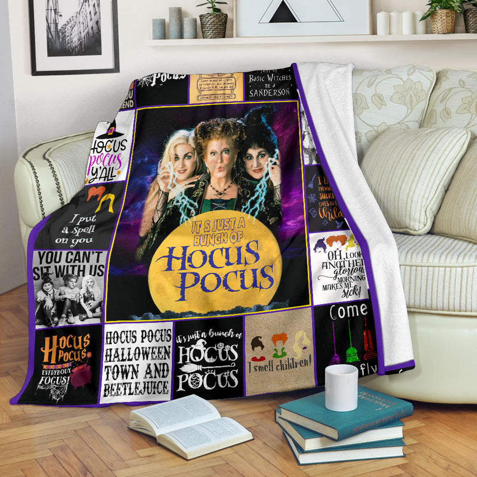 Hocus Pocus Blanket Halloween