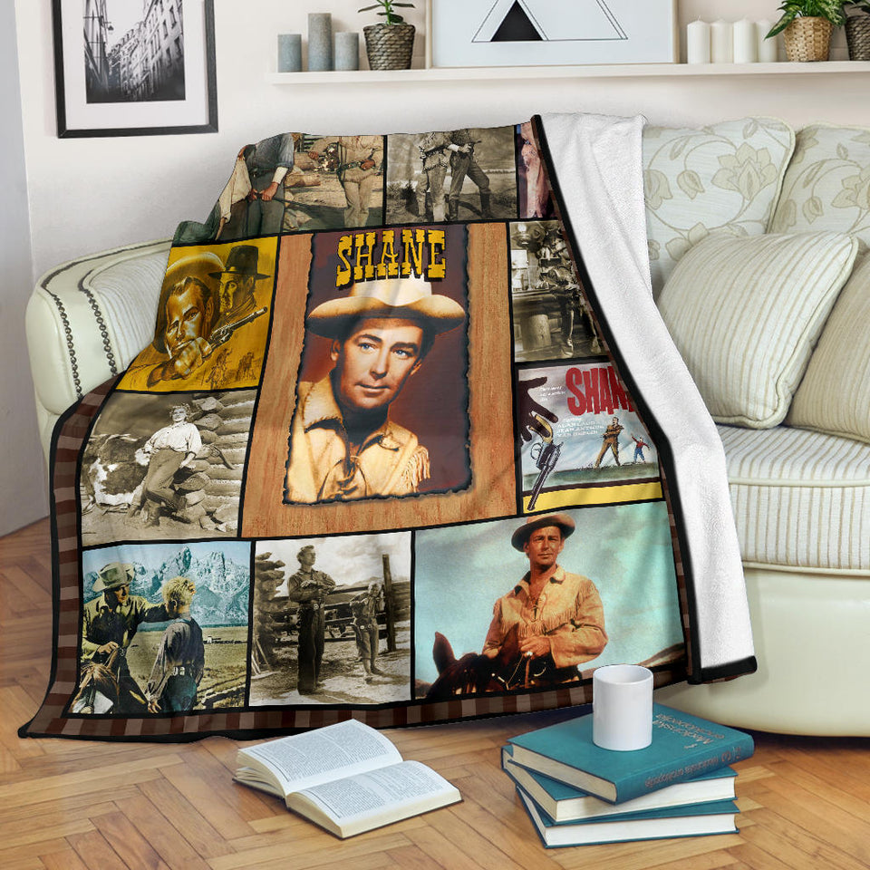 Shane 1953 Movie Blanket