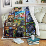 Pug Blanket Dog Blanket