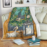 Bird Christmas Blanket copy