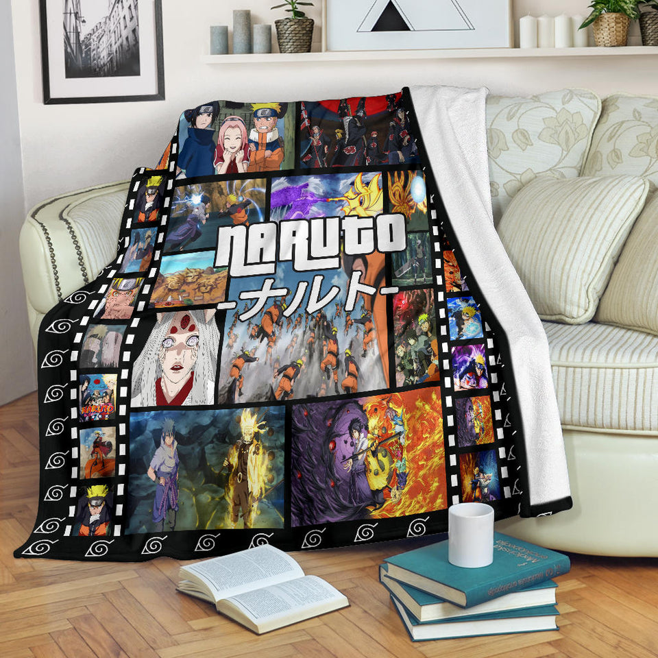 Naruto Anime 3D Blanket-min