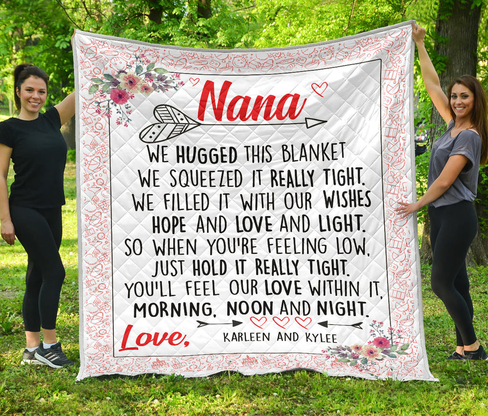 Karleen and Kylee  - Lap quilt - 45x50