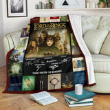The Lord Of The Rings Blanket