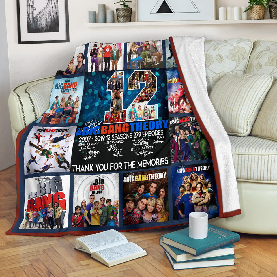 The Big Bang Theory Blanket