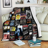 Classic Rock Bands 3D Throw Blanket