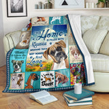 I Love My Boxer Blanket copy