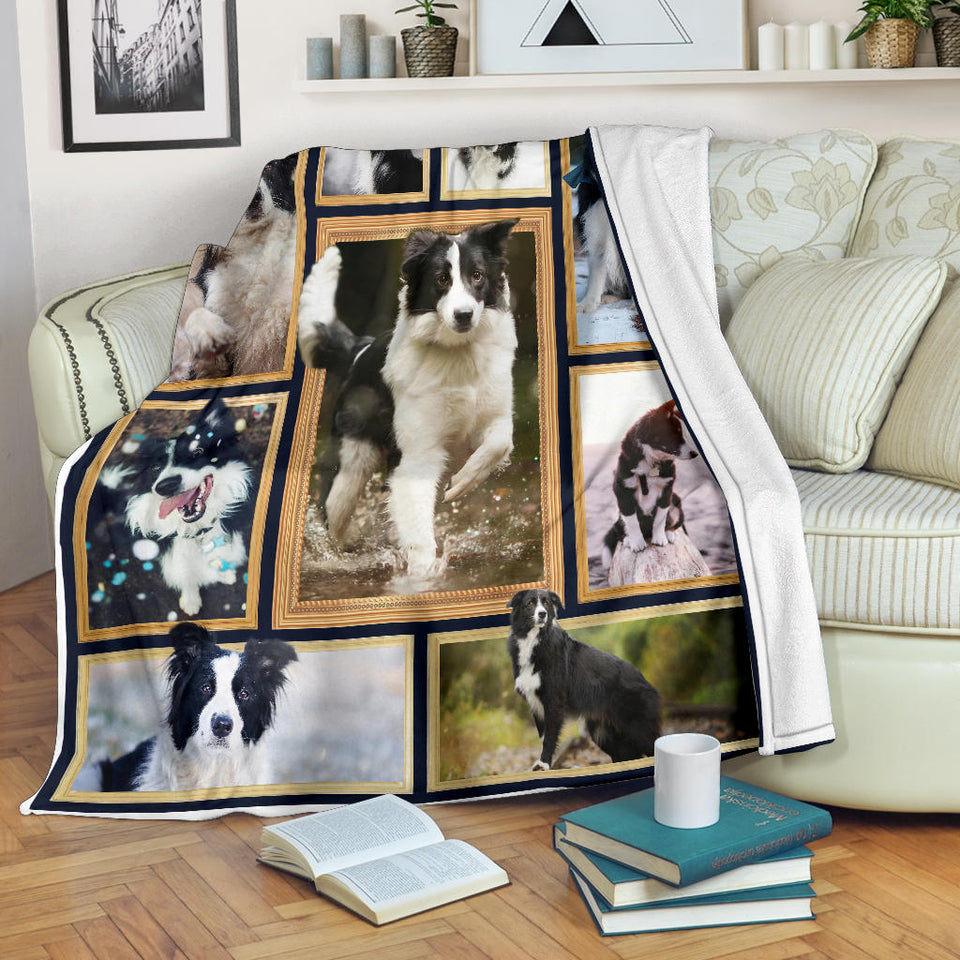 Border Collie Blanket copy