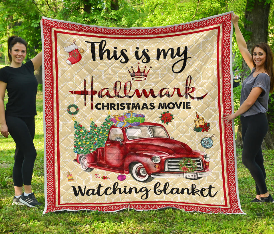 Christmas Movies Blanket This is my Hallmark movie Quilt