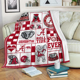 Alabama Crimson Tide Ver4 Blanket