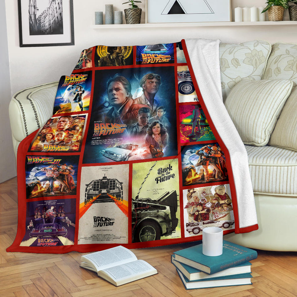 Back To The Future Blanket