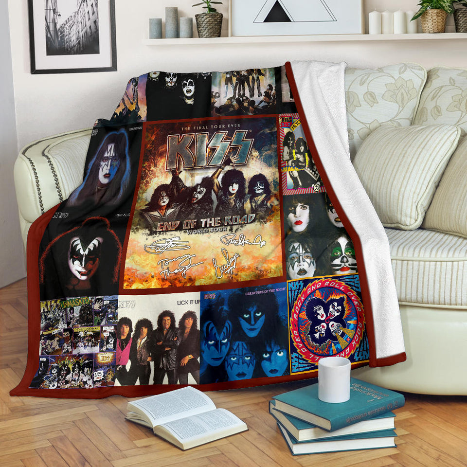 Kiss Blanket Kiss End Of The Road World Tour Quilt