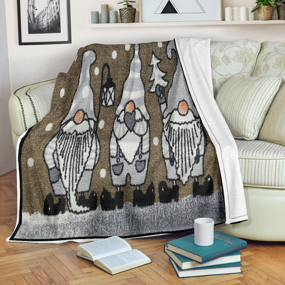 Christmas Gnomes Blanket