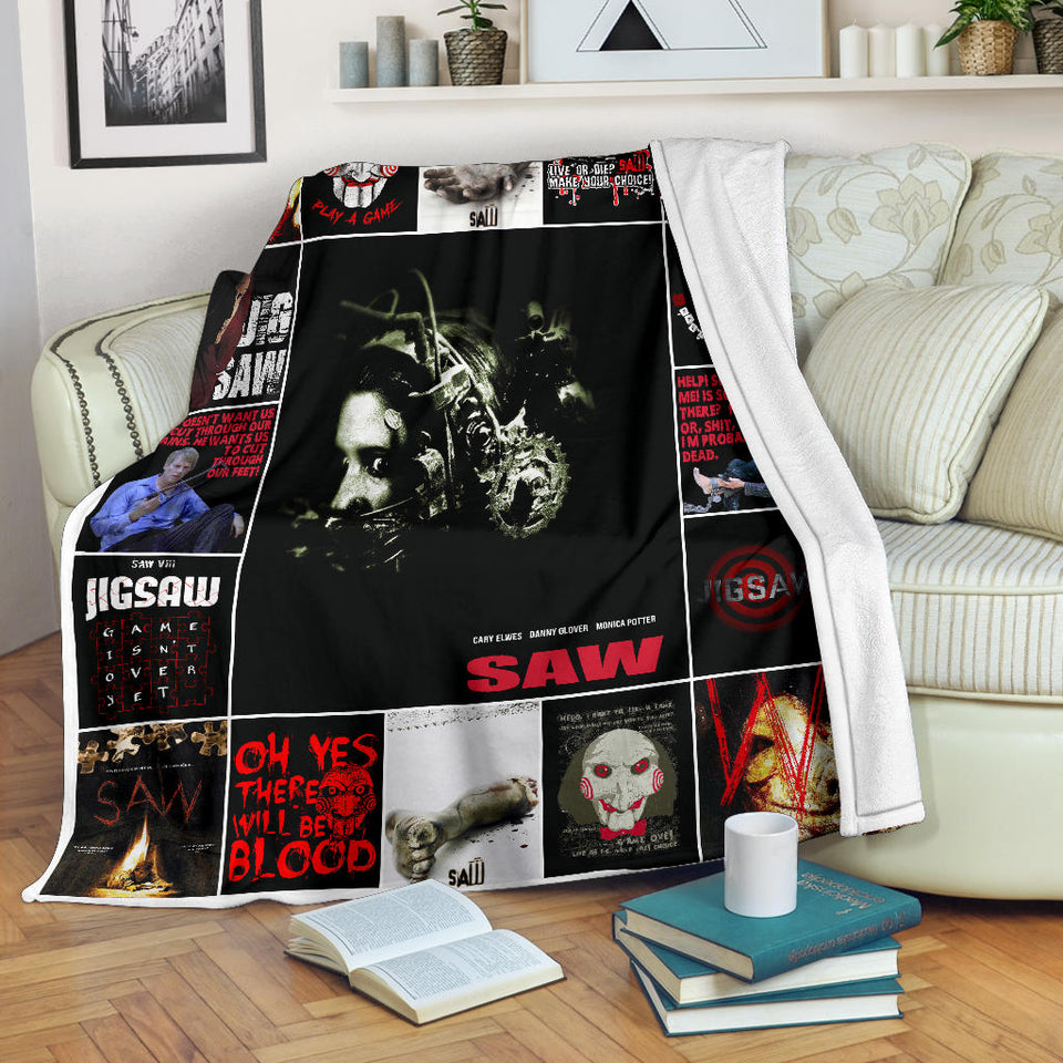 Saw For Fans Blanket copy