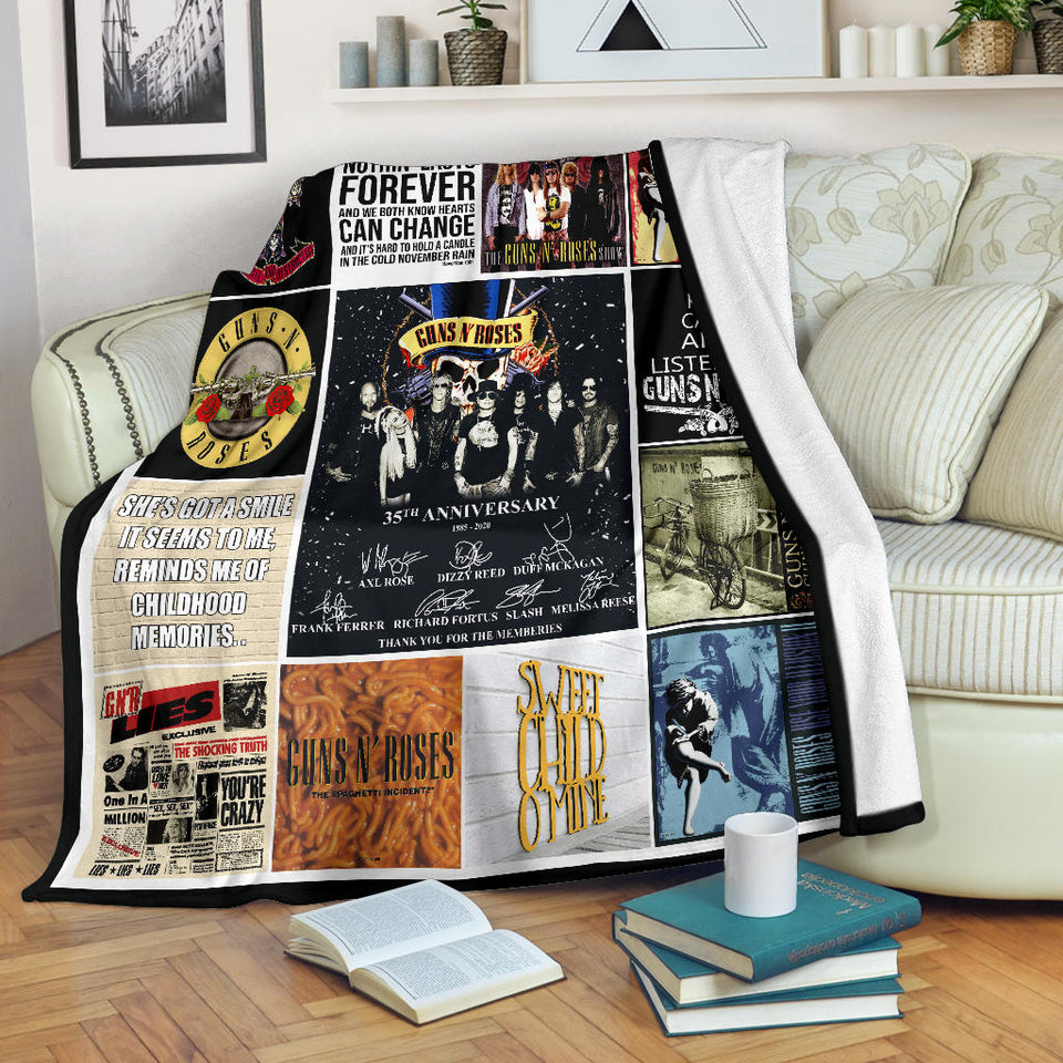 Guns N_ Roses Blanket