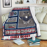 Eagle Scout 3D Quilt Blanket