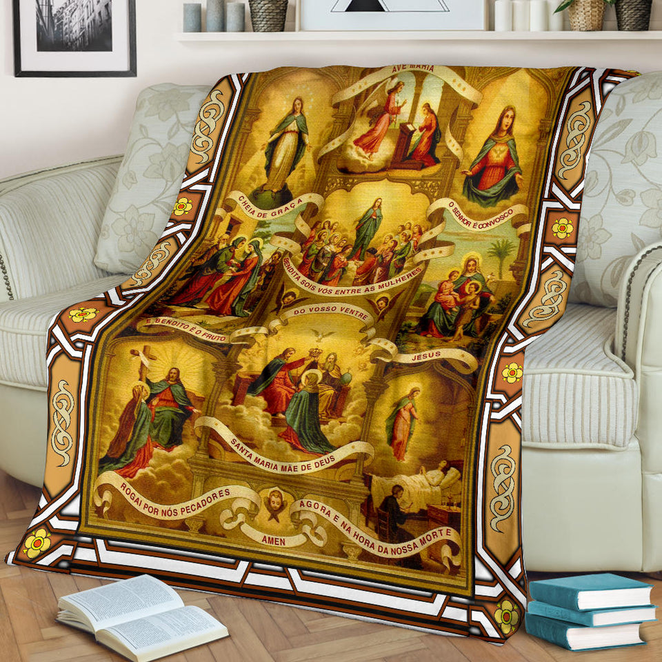 The Blessed Virgin Mary Blanket copy