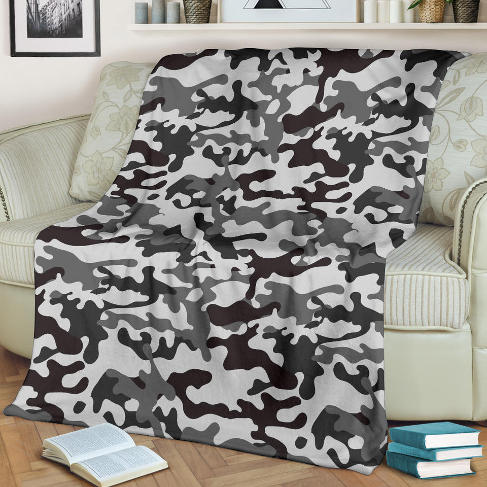 Grey Camouflage Gray Camo Pattern