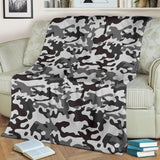 Grey Camouflage Gray Camo Pattern