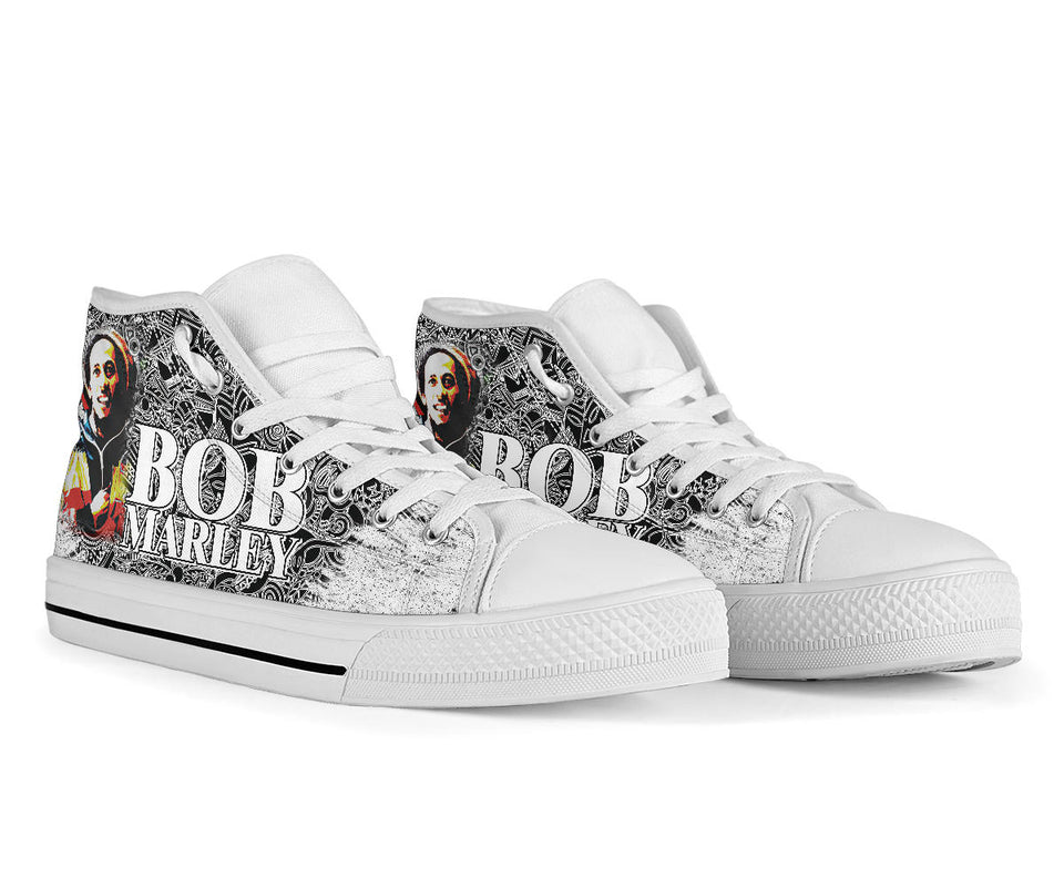 Bob Marley Custom Sneakers