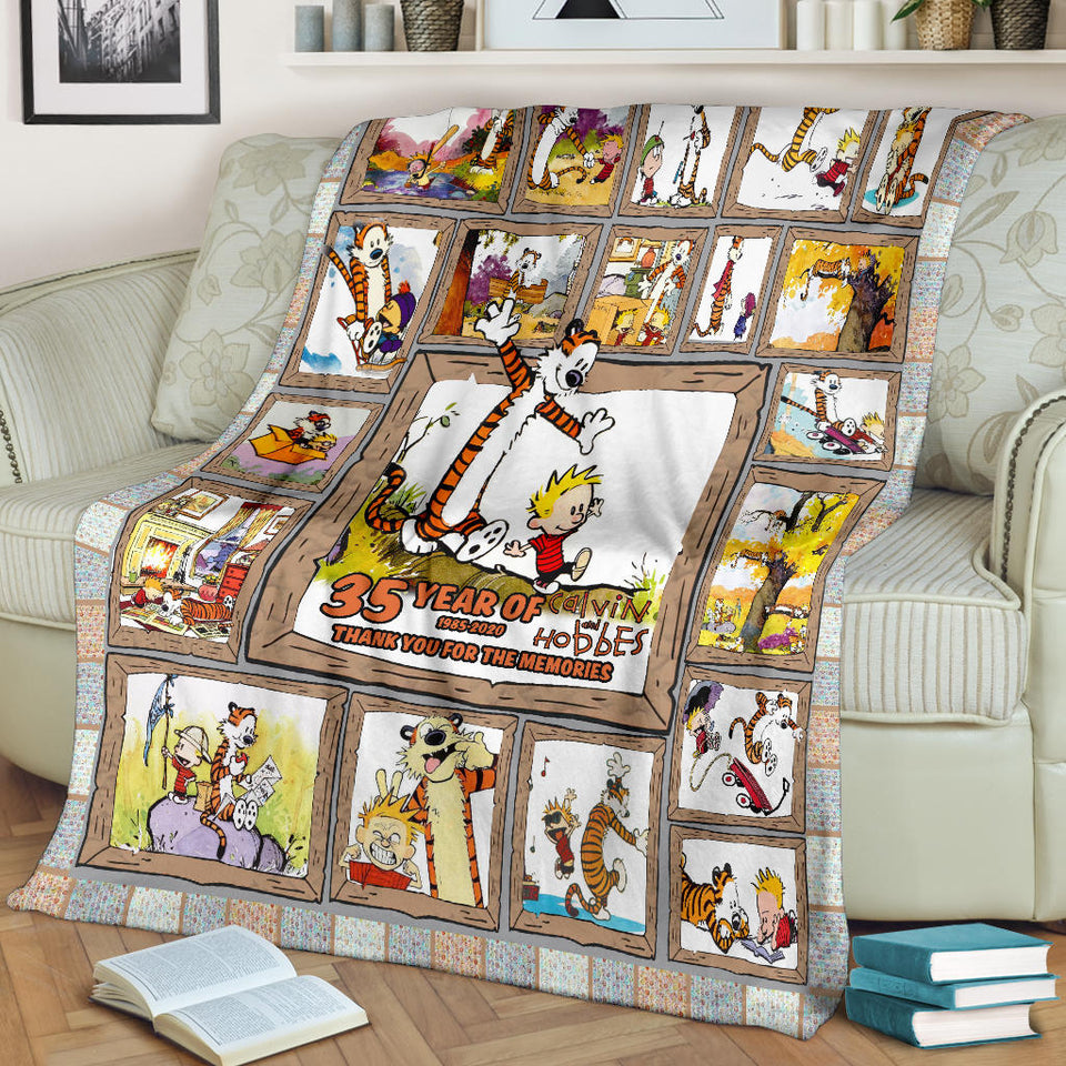 Calvin And Hobbes Quilt