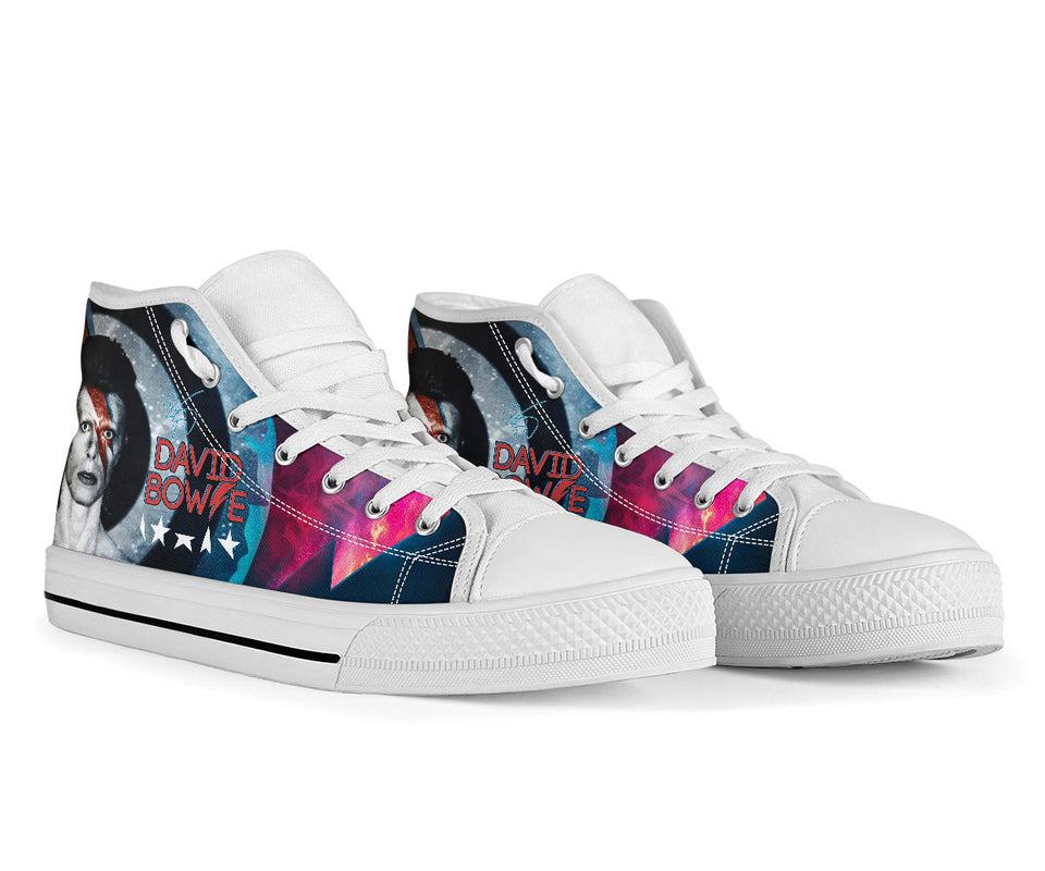 David Bowie Custom Shoes