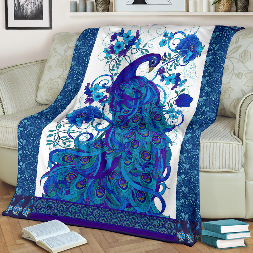 Peacock Blue Blanket