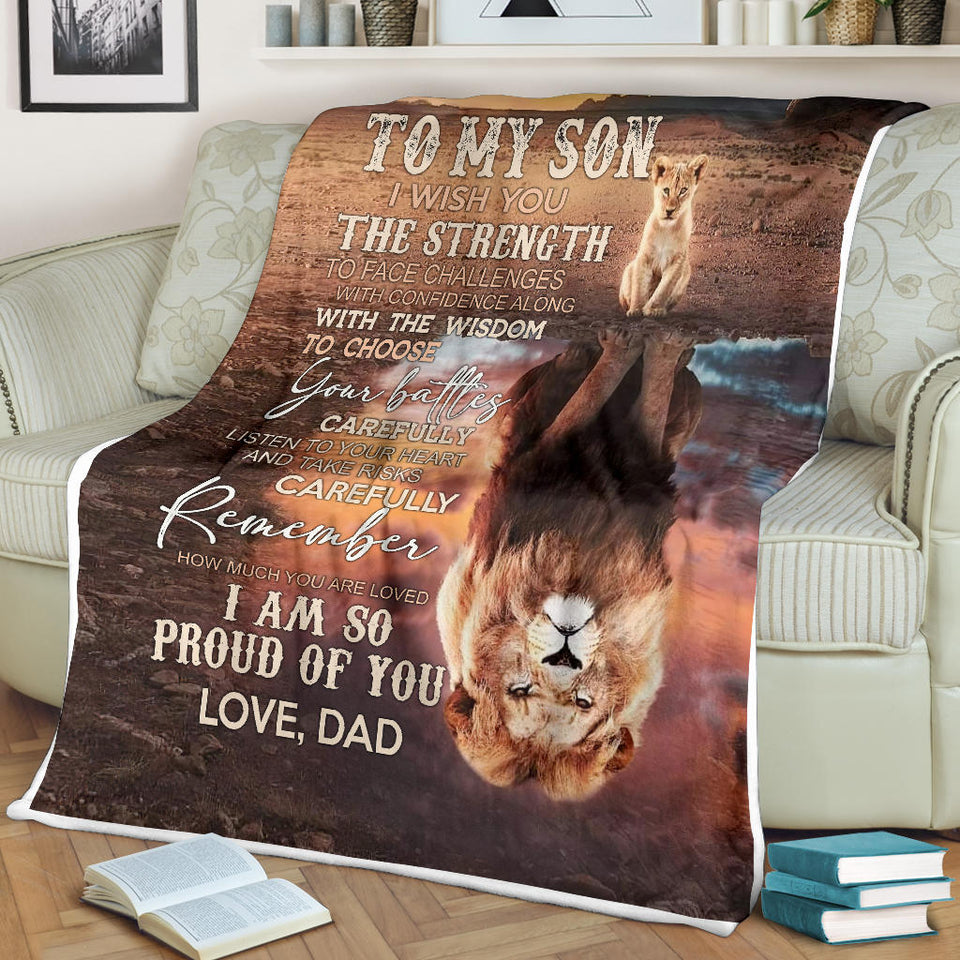 to My Son I Wish You The Strength from dad copy