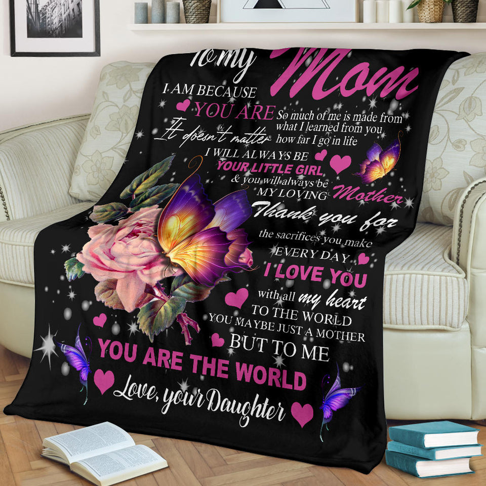 To my mom i a because you are
