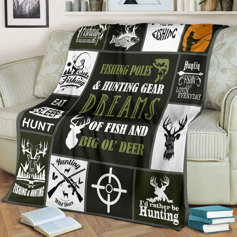 Hunting Fishing Blanket