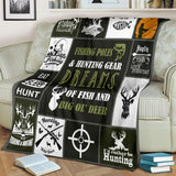 Hunting Fishing Blanket