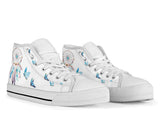 Floral Deer painted shoes Dreamcatcher Hand Painted Shoes