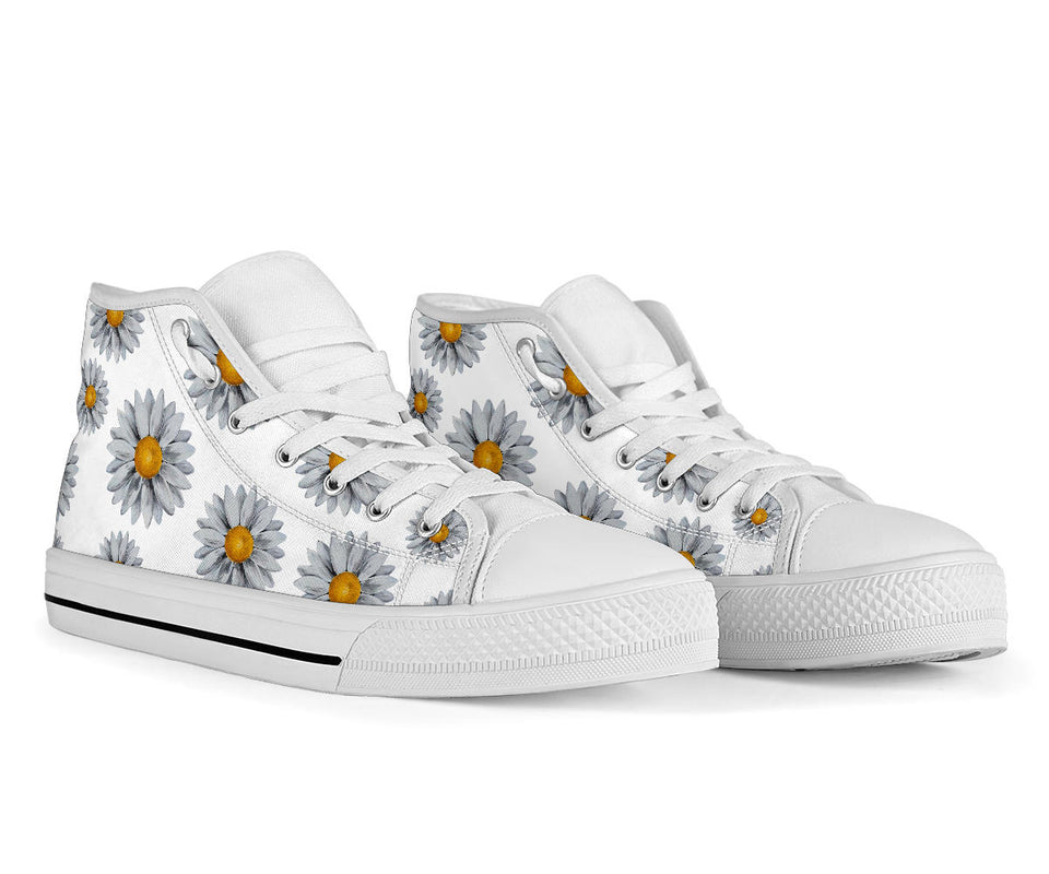 Summer Daisy hand painted shoes