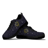 Sun and Moon, Mandala Design, Women's Boots SNEAKERS