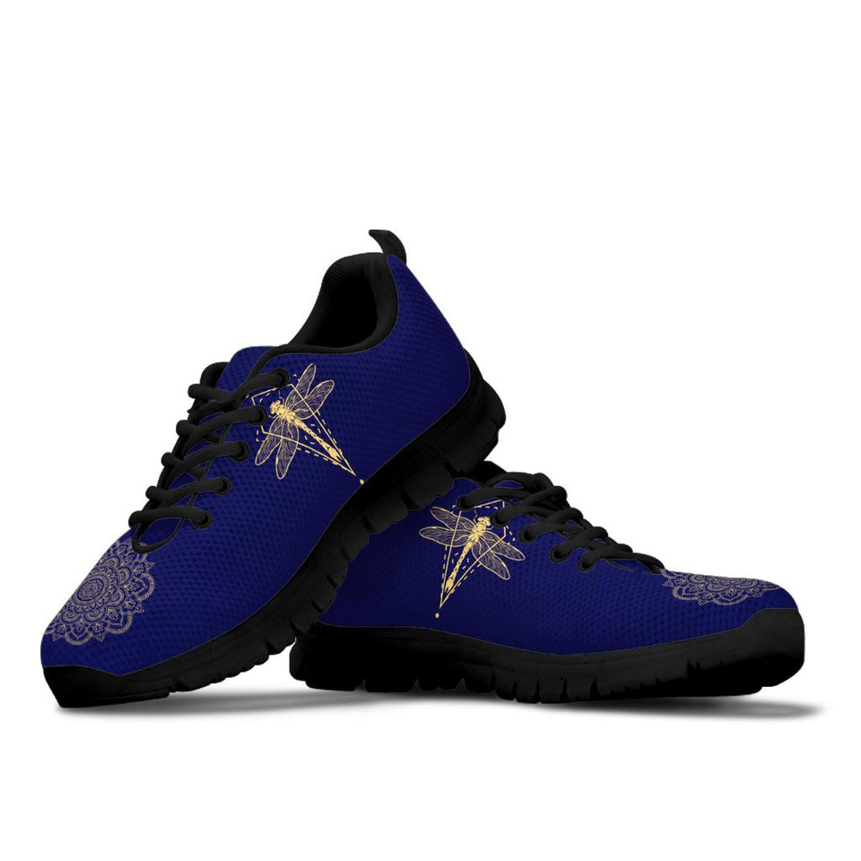 Golden Dragonfly, Lotus Mandala Boots SNEAKERS