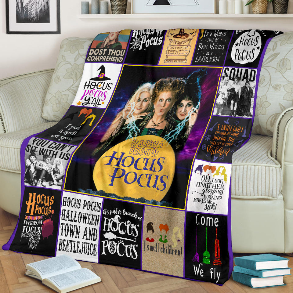 Hocus Pocus Blanket Halloween