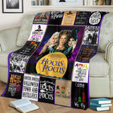 Hocus Pocus Blanket Halloween