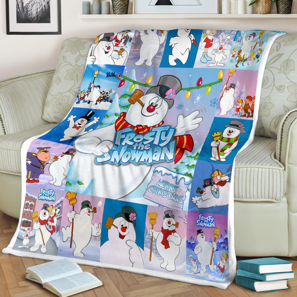 Frosty the Snowman Blanket copy