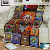 Grateful Dead Quilt Blanket