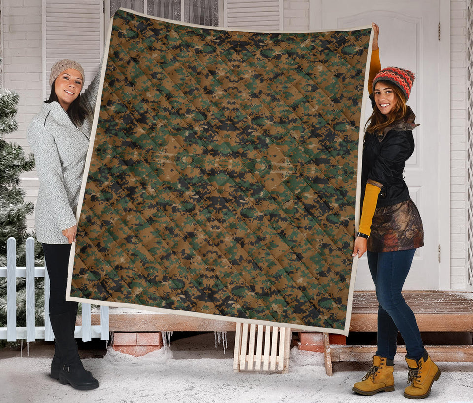 United States Marine Digital Woodland Camouflage Camo Pattern