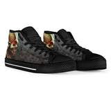 Skull Shoes for Men Fashion Sneaker High Top 3