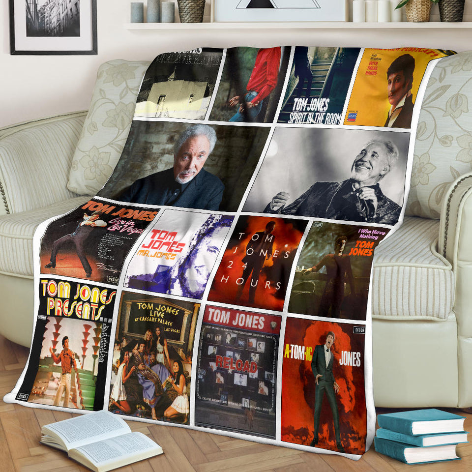 Tom Jones Album Ver 1 Blanket