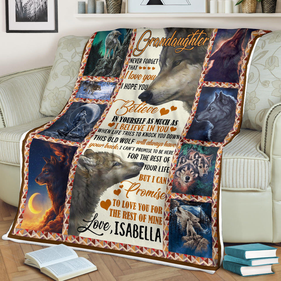 To My Granddaughter This Old Wolf copy