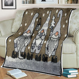 Christmas Gnomes Blanket
